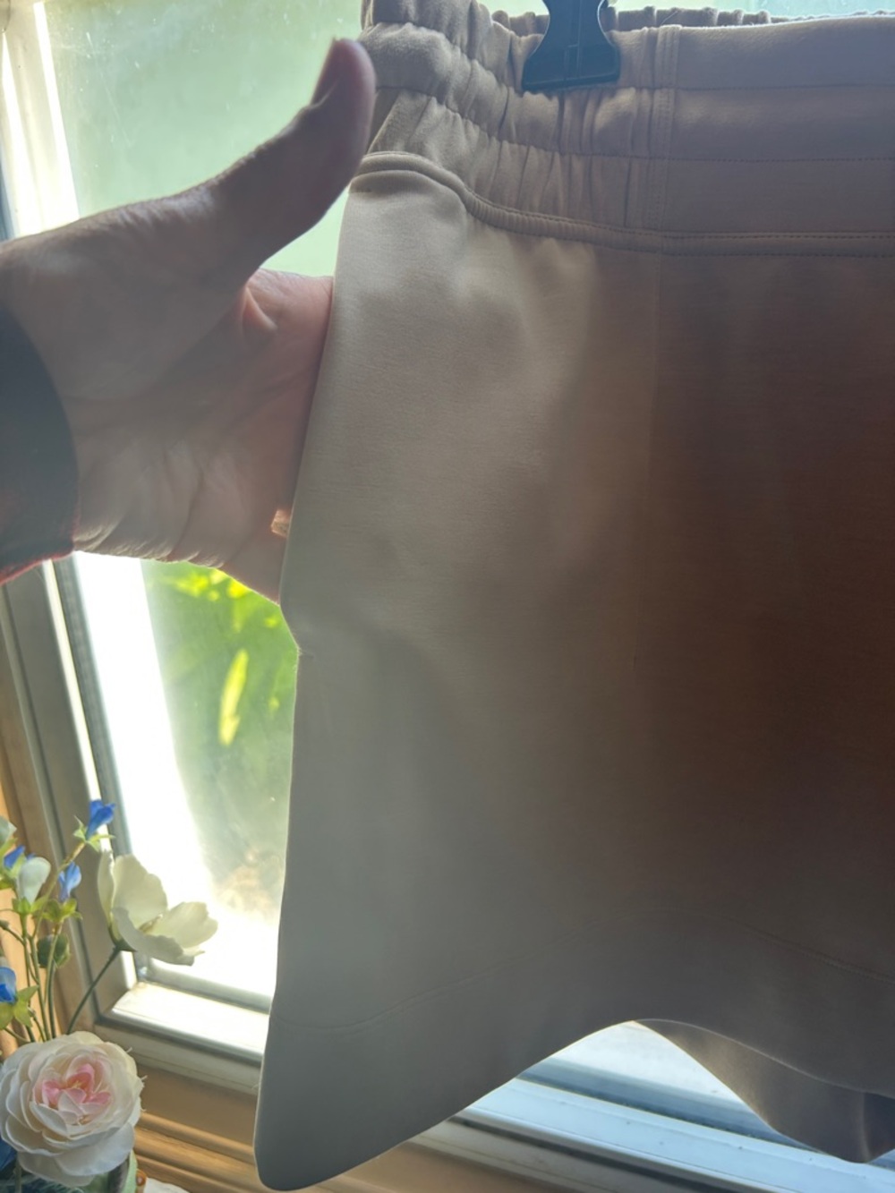 “Lululemonon” on back of pants. Tags. EUC. Tan color. 2 side pockets. See photos - Picture 5 of 8